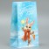 A package without pens “Happy New Year!”, Fox and bunny, 10 x 19.5 x 7 cm, New Year
