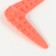 Boomerang "Pisces" double, 14.5 cm, coral