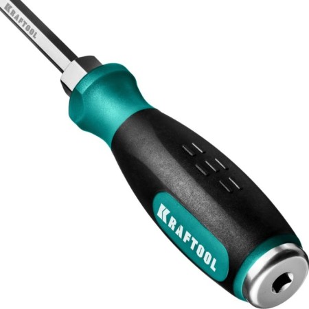 Sprinking screwdriver Kraftool impact, two -component handle, CRMO, SL8 x 150 mm-4