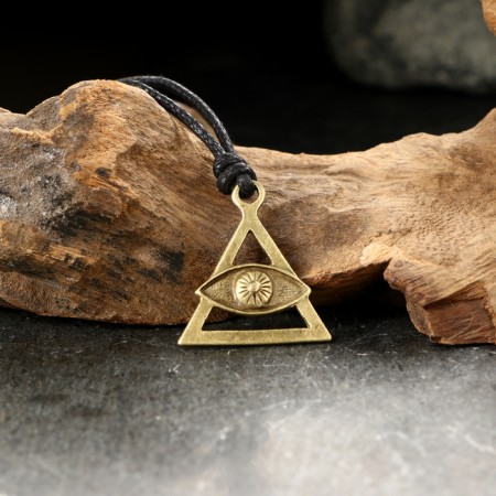 Amulet-cranes "Eye of Divine Wisdom" No. 59, metallic
