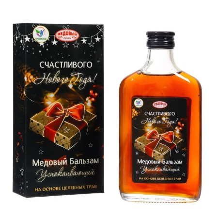 New Year. New Year's honey balm Altai "Sunny", 250 ml-1