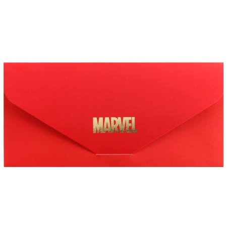 Money envelope "Marvel" embossing, 19 x 9 cm-1