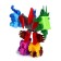 The set of robots "Dinosaurs", 5 items, gather in 1 robot