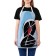 Apron kitchen with a photo print "Sports Shoes", adjustable, size OS