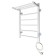 The electric heated towelputor "Sanprise" Aurora P6, 400x600 mm, right, white