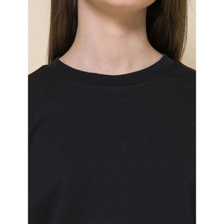 Sweatshirt for girls, height 140 cm, black color-4