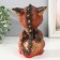 Piggy bank "Dracosha" 17.5x11.5x12.5 cm, multi -rose