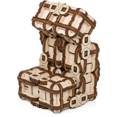 Wooden designer-heading EWA "Metamorphic. Cube "-2