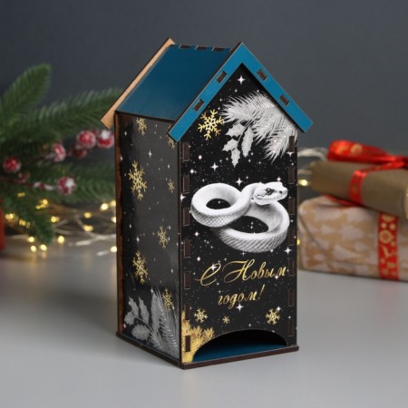 New Year's tea house "Snake. With NG" 20x10.5x10 cm