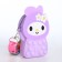Bag's bag with lightning, lilac color