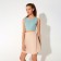 Women's skirt Minaku: Casual Collection Beige Color, Rr. 42