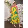 Sarafan female, size 52, yellow color