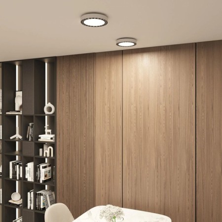 DK2841-WB Dual Lumina Light with D217MM 220V 18+18W 4000K IP20 White/Black Alumin-5