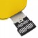 Toster KitFort KT-4093-1, 870 W, 6 frying modes, 2 toasts, yellow