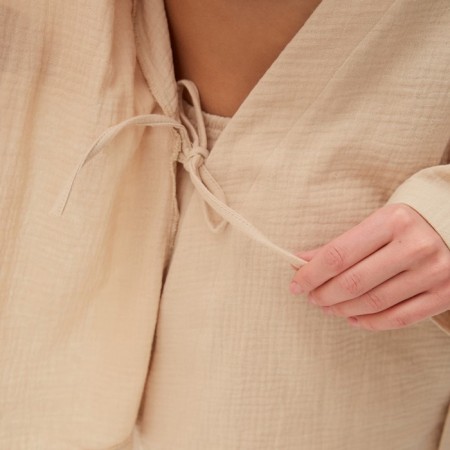Female set (smell, trousers) KAFTAN BASIC Size 52-54, beige-6