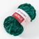 Yarn "Chenille" 100% micropoliester 90m/100g (574 T. Zelleni)