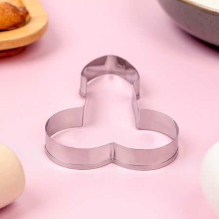 Bed -up form "Put on everything", metal, 10 × 7 × 1.3 cm 18+-2