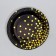 Paperplane "Confetti", with embossing, 18 cm, set 6 pcs., Black color