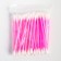Cotton sticks, package 50 pcs., Plastic, color mix
