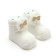 Potins are nursery, beige color, 0-6 months