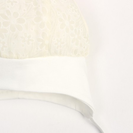 Children's hat, milk color, size 44-46-1