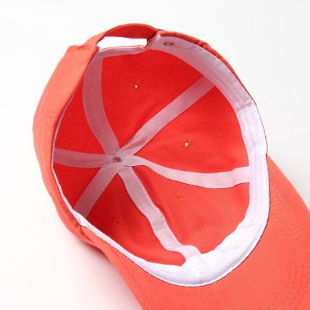 Women's cap monophonic minku, central orange, river 58-3