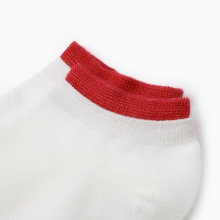 Women's socks shortened, jade color with raspberry elastic band, size 36-40-1