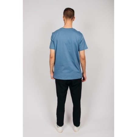 Male T -shirt, size 52, indigo color-1