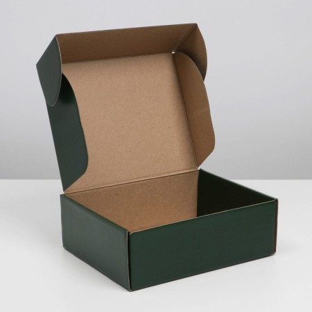 Gift folding box, packaging, "Emerald", 27 x 21 x 9 cm-2