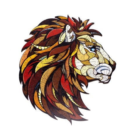 Wooden puzzle Ewa, lion, 21 × 19 cm, puzzle-9
