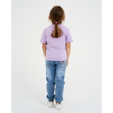 T-shirt Children's KAFTAN "The most beautiful" R.38 (146-152), lilac-4