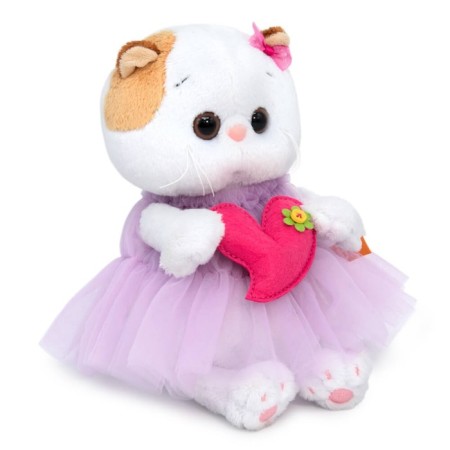 Soft toy "Lee Baby in a dress with a heart", 20 cm-1