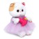 Soft toy "Lee Baby in a dress with a heart", 20 cm