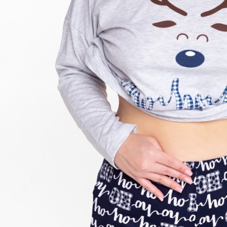 Female set (pants/jumper) home, blue color, size 56-4