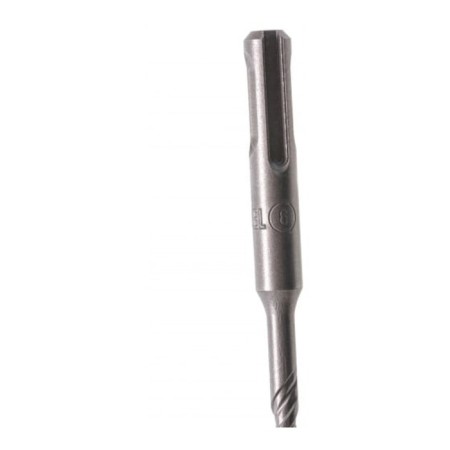 Denzel 705006 concrete drill, double spiral, Cobalt w-tip, SDS plus, 6 x 160 mm-2
