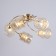 Fox chandelier 5he27 40W gold 58x58x27 cm