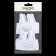 Correctors - separators for the toes, on the cuff, breathing, 2 separators, silicone, 8 × 7 cm, pair, white color