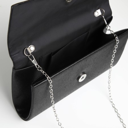 Female bag on a magnet, black color-4