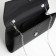 Female bag on a magnet, black color