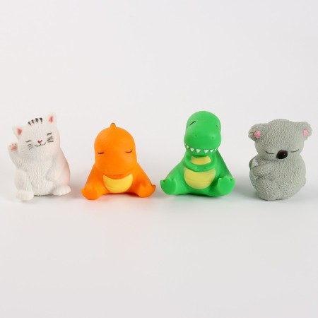 Antistress Maglet "Zoo", in a bag, with paste-4