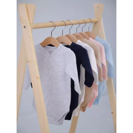Body Body on buttons with Rant Base anti-ticaras, seams outward, height 62 cm, color light gray melange-6