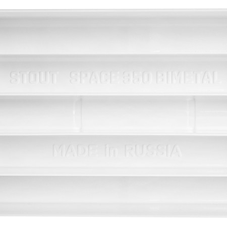 Bimetallic radiator Stout Space 350, 350 x 90 mm, 6 sections-6