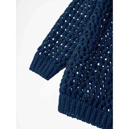 Свитер для девочки Amarobaby Knit Trend, рост 140 см, цвет синий-13