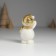 Polystone souvenir "Snowman in the cap and scarf with pink cheeks" MIX 5.6x4.5x7.5 cm