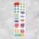 Paper stickers on the “My Notes” substrate, for a diary of 6 × 21 cm