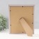 Photo frame plastic 20x25 cm "Golden brackets. Double" gray 23.5x28.5 cm