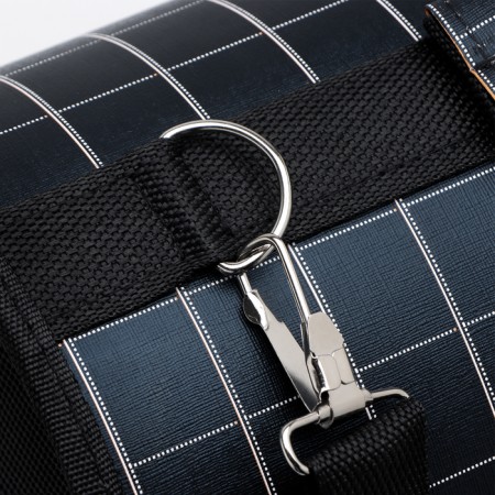 Bag - Animal Carriage "Cell", black, size S, 37 x 20x 24 cm-4