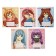 Notebook 24 sheets in the “ANime Girls” cage, cover coated cardboard, UV-fluid, block 65 g/m2, mix
