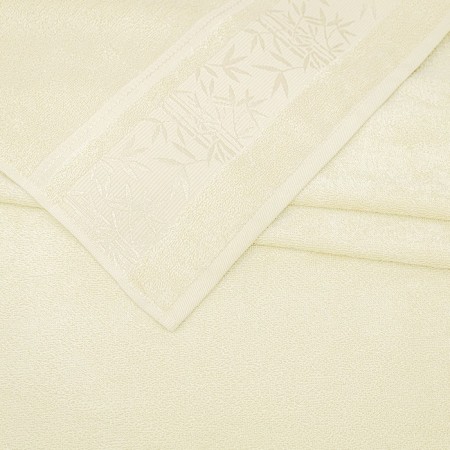 Tainted tange "Bamboo", 420 g, size 70x140 cm, cream color-2