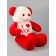 Soft toy "Bear. I love you ", 75 cm, red color